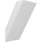 Ekena Millwork 5 1/2-in. W x 6-in. D x 10-in. H Traditional Architectural Grade PVC Knee Brace BRCP055X06X10TRA - alternate 1